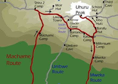 Machame Route